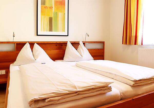 Großzügig angelegte Doppelzimmer