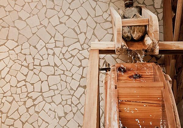 Relaxen in der Mühlensauna