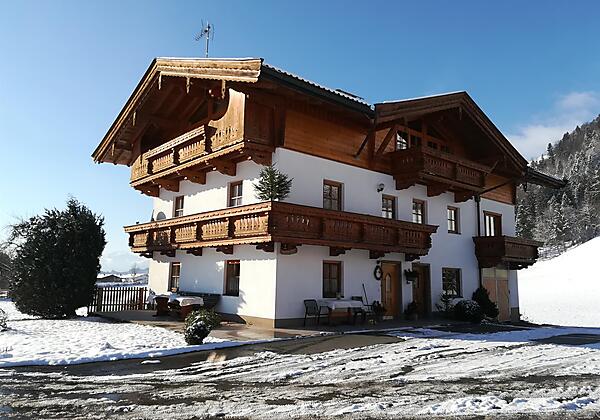 Ferienhaus im Winter