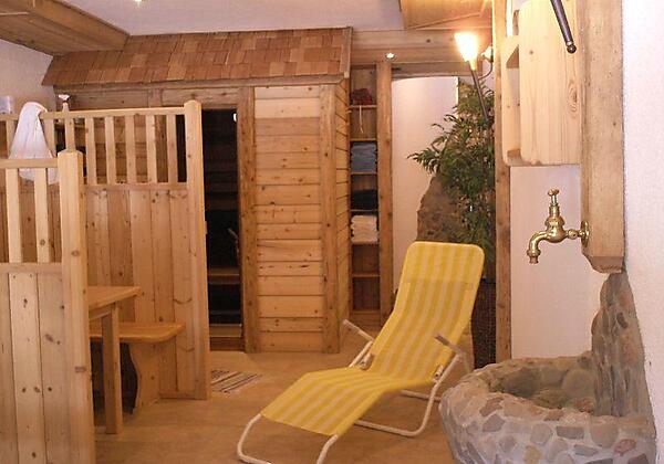 Wellnessbereich  Sauna