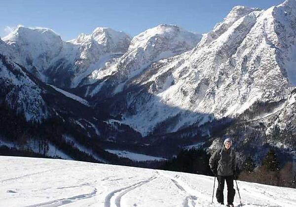 Direkt an der Langlaufloipe