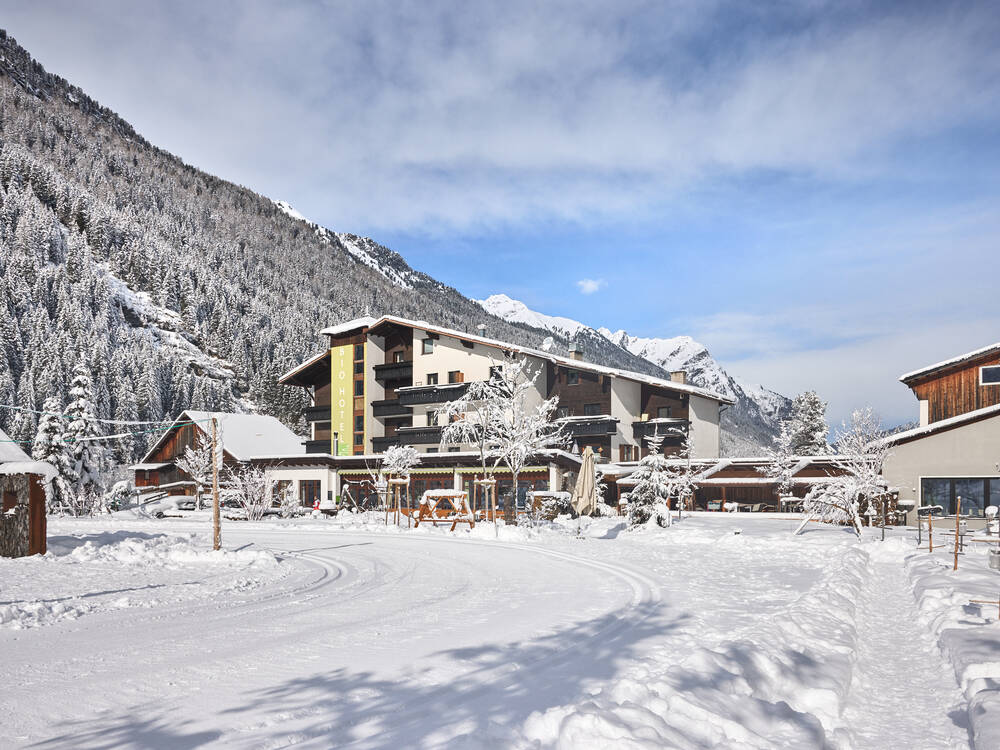 Biohotel Stillebach im Winter