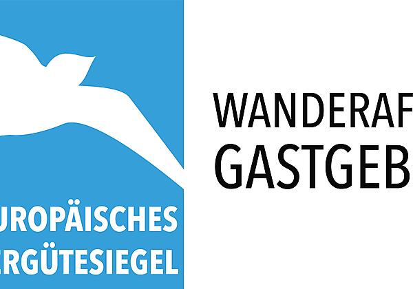 Logo Europas Wandergütesiegel - Wanderaffiner Gast