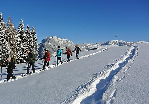 Schneeschuhwandern am Reither Kogel