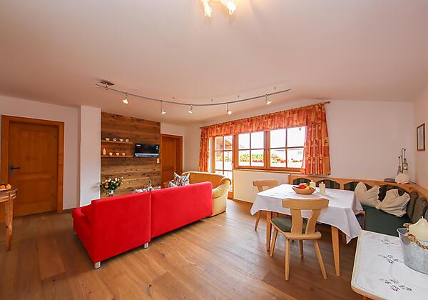 Chalet Eder Wohnraum