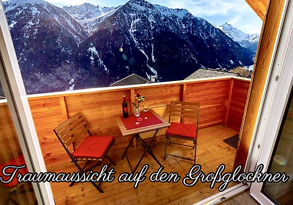 sonnige Berglage mit herrlicher Aussicht