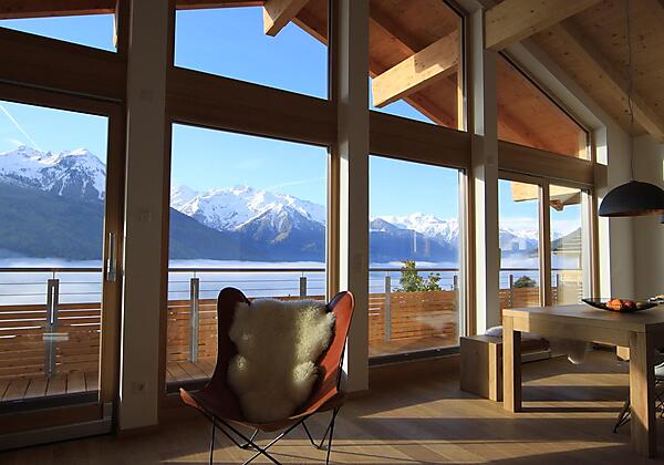 Wohnzimmer mit Ausblick