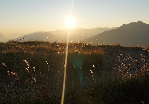Sonnenaufgang in Kappl