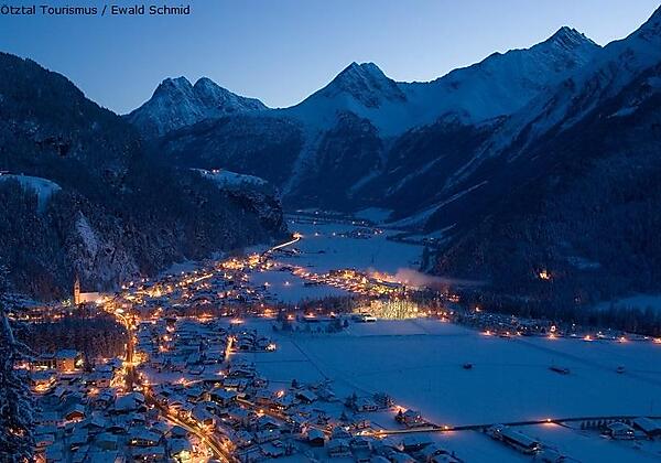 Ortsaufnahme Laengenfeld Winter