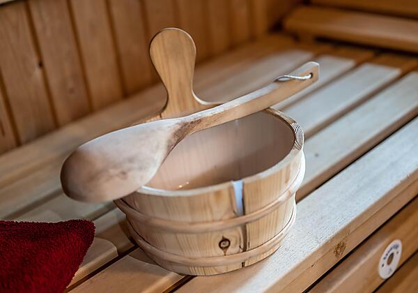 Biosauna mit Erlebnisdusche