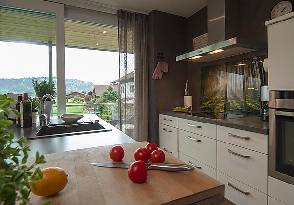 Traumküche in der Fewo Zauberwald