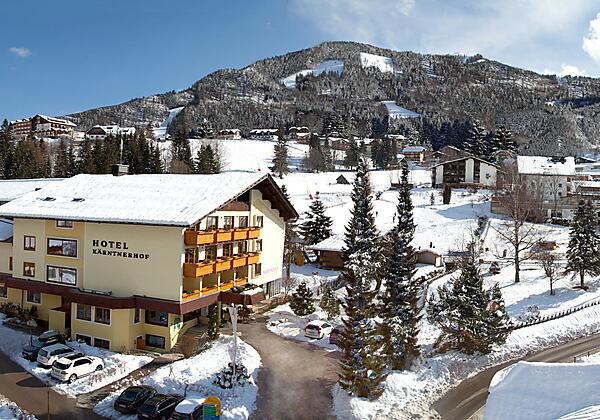 Winteransicht Hotel Kärntnerhof