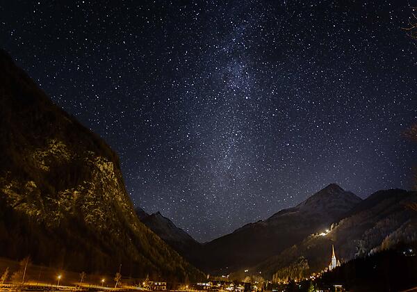 Sternenhimmel übern Ferienhaus       enblut