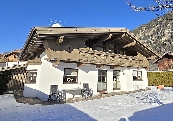 Ferienhaus Ansicht Winter