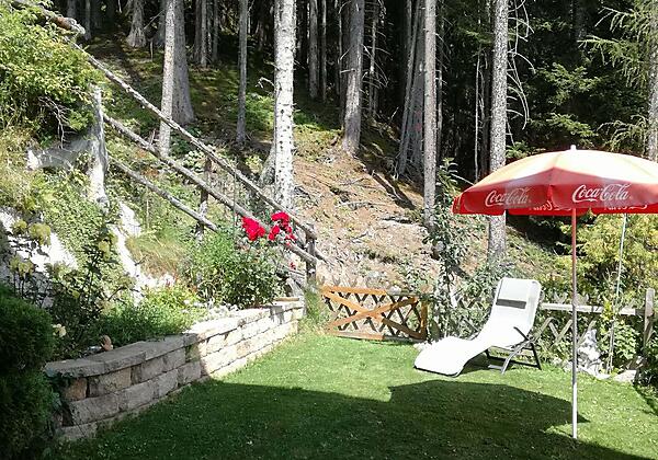 Garten mit Waldanschluss