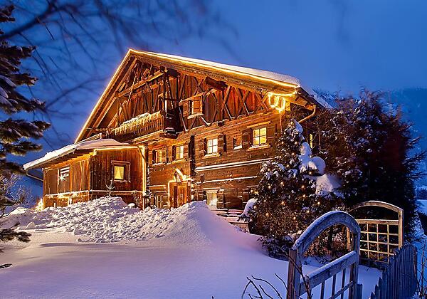 Ferienhaus Knor - Winter