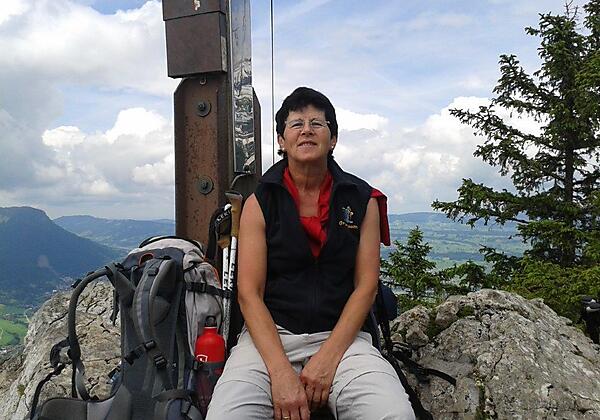 Bergsteigen mit Marlene