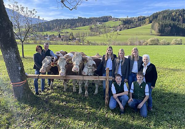 Unsere Familie mit den Goldenladis