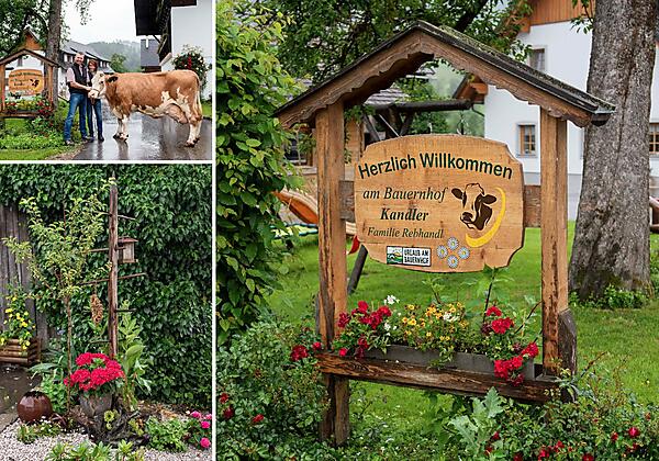 Collage Herzlich willkommen