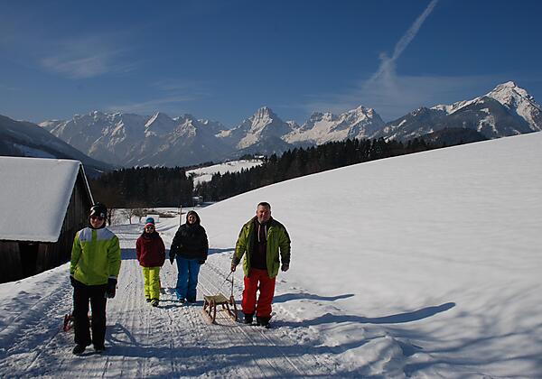 Winterlandschaft genießen