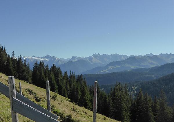 Umgebung an der Hörnerbahn