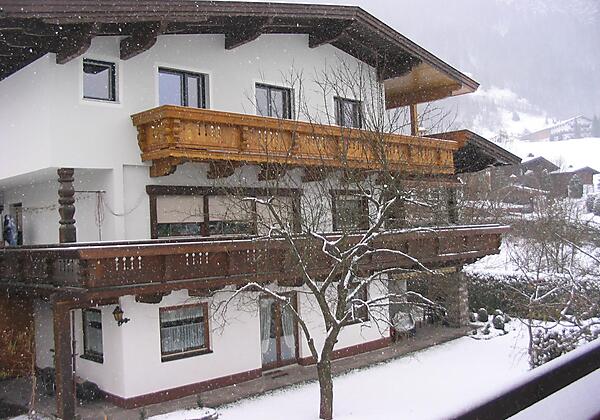 Ferienwohnung Ager Thiersee Haus im Winter
