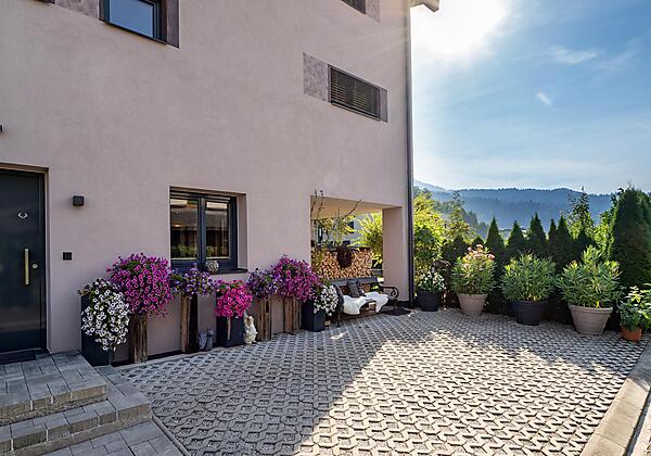 Ferienwohnung_Antonia_Feldweg_17_Kirchdorf_Eingang