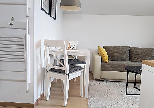 Wohnzimmer Ferienwohnung Nr. 4