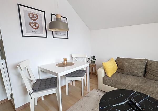 Wohnzimmer Ferienwohnung Nr. 4