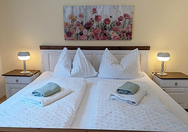 Schlafzimmer Ferienwohnung Nr. 4