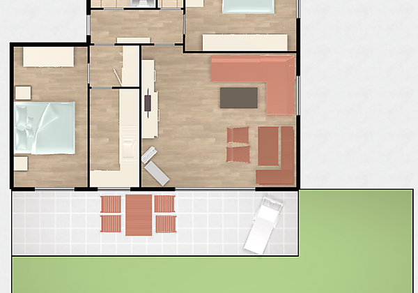 FeWo Enzian Grundriss