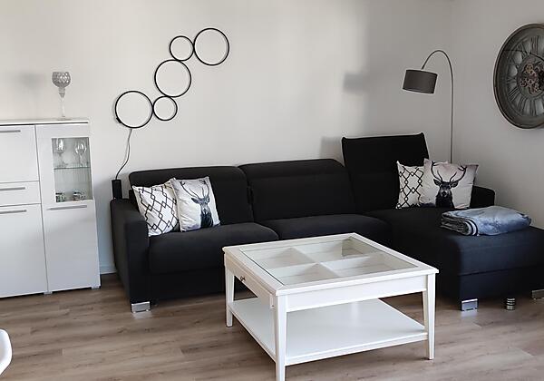 Wohnzimmer mit Esszimmer