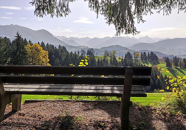 Sonthofen mit Aussicht Wolkenbank