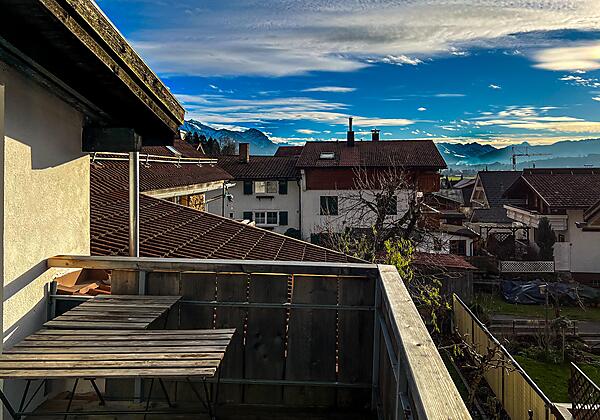 Dachterrasse Richtung Süden