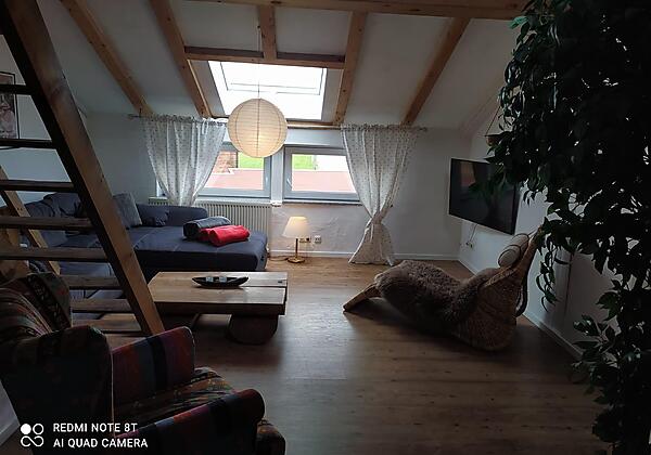 Wohnbereich Obergeschoss Couch