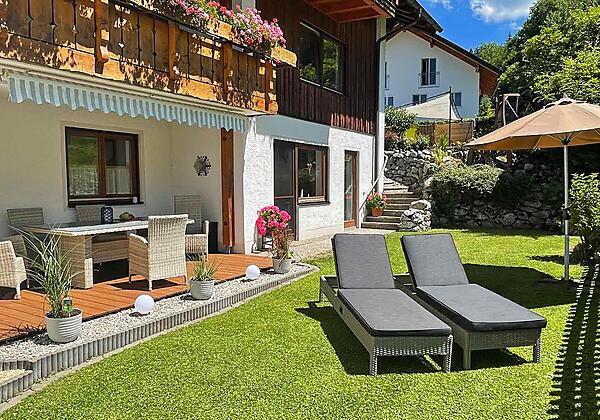 Garten Wohnung Wildbach