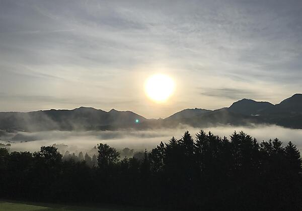Atemberaubender Ausblick in den Hauptalpenkamm