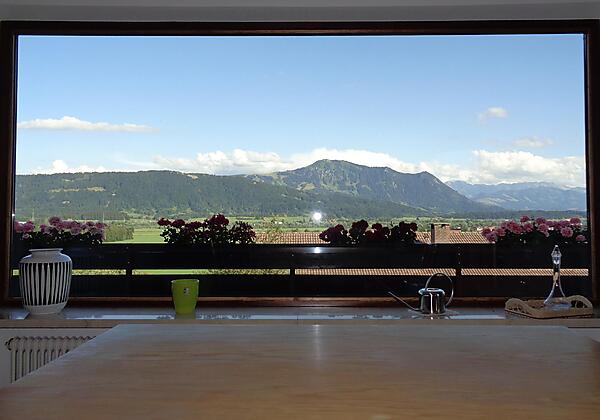 Wunderschöne Aussicht vom Essplatz