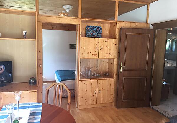 Holz ist das Element in unserer Ferienwohnung