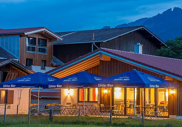 Frühstücksterrasse