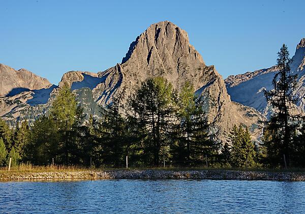Spitzmauer mit Hutterer See/Hinterstoder