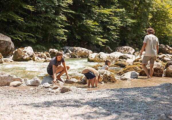 Tiefenbachklamm Familie