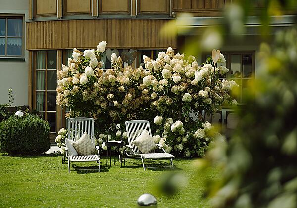 Gartenkulisse im Johanneshof