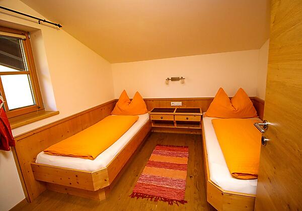 Schlafzimmer im Appartement Waldblick