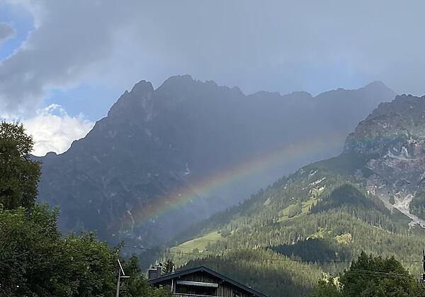 Regenbogen über Hinterthal