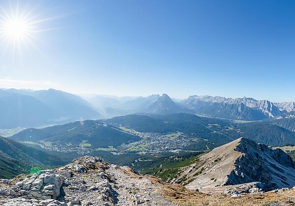 Blick über das Seefelder Plateau