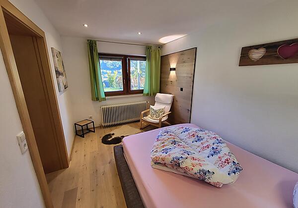 Schlafzimmer Gletscherblick