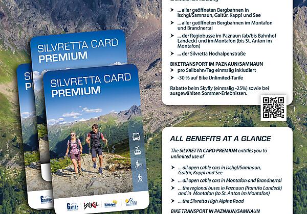 A4 Silvretta Card Premium