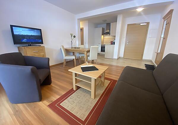 Wohnraum Apartment 1 Schlafzimmer