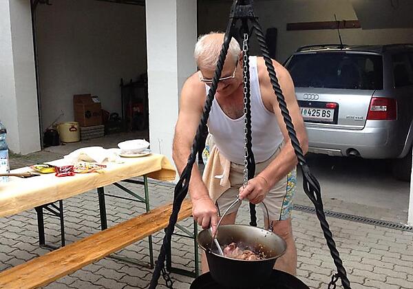 Grillen mit Gästen